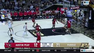 Matt Painter best offensive sets for Purdue | vs Milwaukee/Austin Peay