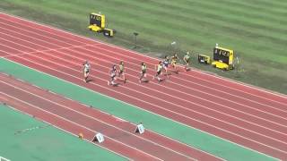 H26　千葉県中学総体　1年女子　100m決勝