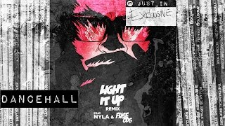 DANCEHALL: MAJOR LAZER ft. Nyla & Fuse O.D.G - Light it Up (Blinkie Remix) [Because]