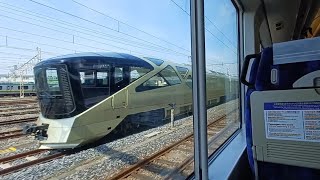 「あしかが大藤まつり1号」上野駅発車～車内放送～尾久駅通過