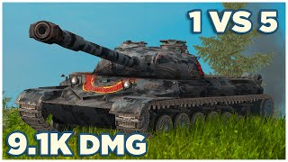 WZ-111 model 5A • 9.1K DMG • 6 KILLS • WoT Blitz