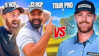 Can Two Mid-Handicappers Beat a DP World Tour Pro? (2-Ball Ambrose vs Haydn Barron)