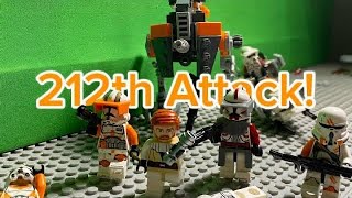 212th Attack! - A LEGO Star Wars The Clone Wars 212th Attack Battalion Stop Motion Short Film