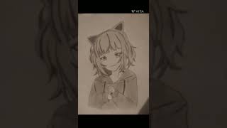 draw anime girl loli#shorts #art #viral