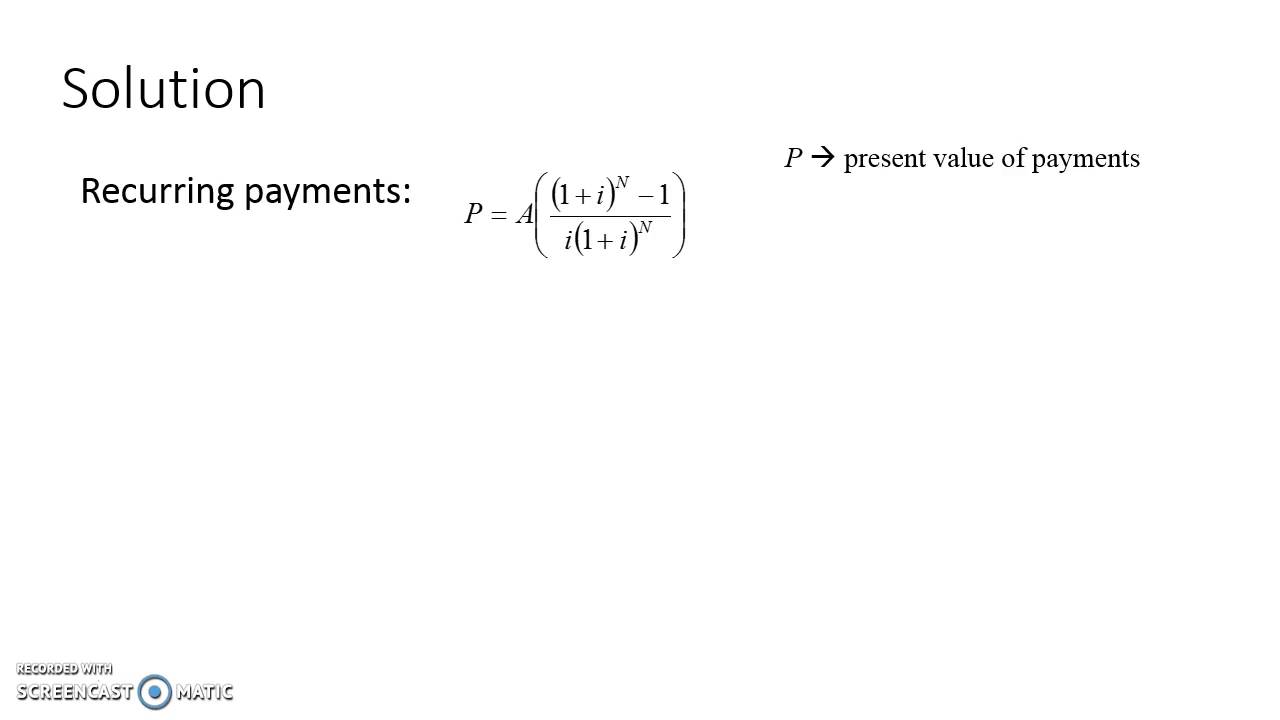 Cee 300 Final Review Fe Finance Problem Youtube