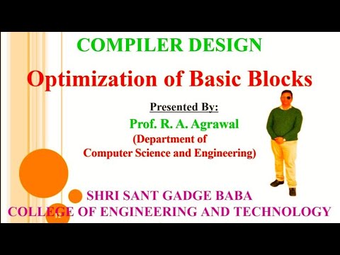 Optimization Of Basic Blocks - Compiler Design - YouTube