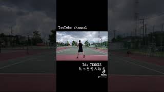 【Tennis】全身の運動連鎖をふんだんに使ったフォアハンド #Shorts