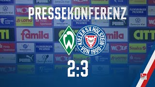 PK | Werder Bremen - Holstein Kiel | #SVWKSV 2:3 | 29.04.2022