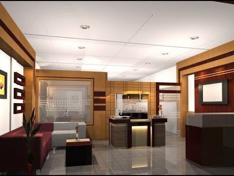 Desain Lobby Kantor Moderen Minimalis - YouTube