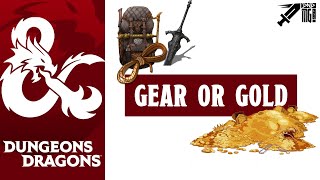 Choosing "Starting Equipment" or " Gold": A crucial choice in DnD