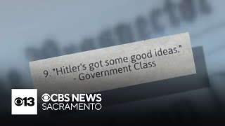 Sacramento school suspends journalism adviser after Hitler quote in newspaper, report says