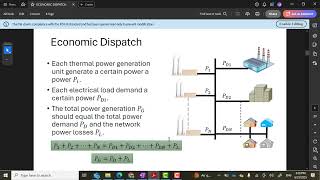 Economic Dispatch Using Lambda-Iteration Method Without Considering Network Losses - Example 1