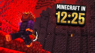 This is a Really Well Played Minecraft Speedrun