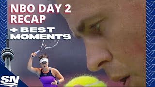 National Bank Open Day 2 Recap and Best Moments