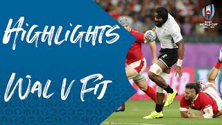 Highlights: Wales 29-17 Fiji - Rugby World Cup 2019