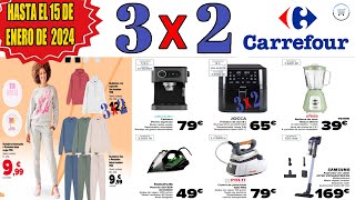 Carrefour | Ofertas 3x2 de Carrefour | Novedades 3 x 2 Carrefour desde el 15 de ENERO 2025