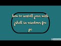 how to install java and jshell in windows
