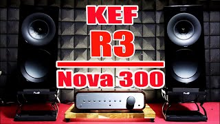 [SRS] KEF R3 / Nova 300 Peachtree Audio / Bookshelf Speaker/ Integrated Amp-Sound Demo