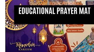 ☪️ Ramadan Kareem 🌙 || Educational prayer Mat|| My Salah Mat