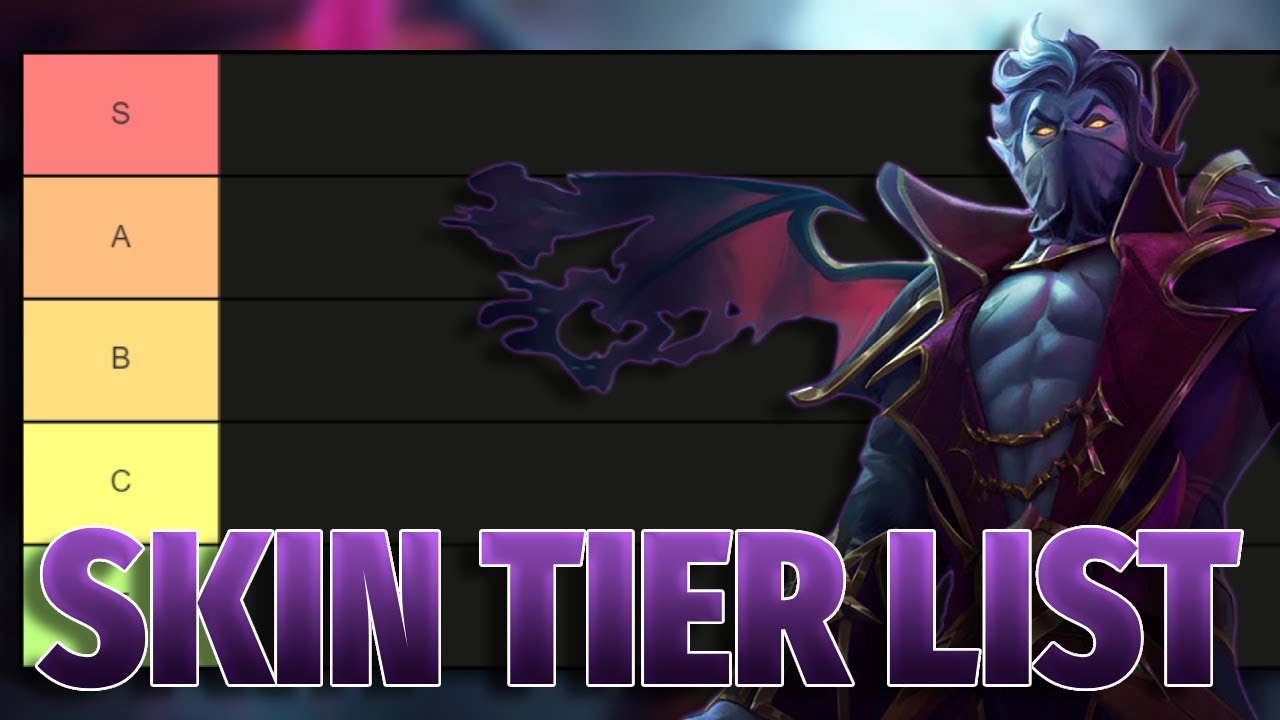 Tier List De Skins Do Kassadin Muito Flash Youtube