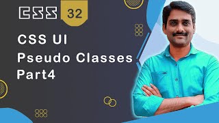 CSS UI Pseudo Classes Part 4 - CSS Tutorial 32 ๐