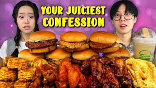 She Faked Her IMAGINARY Boyfriend's DEATH So Her Mom Would Pay Attention To Her | WingStop Mukbang