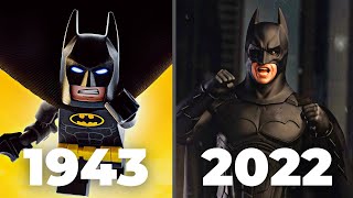 Evolution of BATMAN MOVİES 1943 - 2022 / (Batman trailer dceu)