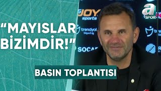 Galatasaray 4-1 Pendikspor Okan Buruk Maç Sonu Basın Toplantısı / A Spor / 21.04.2024