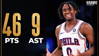 Tyrese Maxey's Playoff CAREER-HIGH Performance Keeps The 76ers Alive! 😤| April 30, 2024