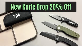 New 704 Gear Knife Drop + 20% Off \u0026 Free Shipping Deals