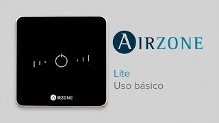 Termostato inteligente Airzone Lite: Uso básico