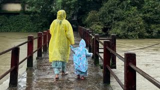 njammle puzha kandolu guys🌧️🌧️ 🥰#rainday