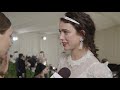 margaret qualley took her gala inspiration from chanel met gala 2021 with emma chamberlain vogue