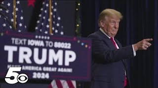 Former President Donald Trump wins 2024 Iowa Caucuses
