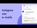 Intégrez vos e-mails - monday.com