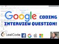 GOOGLE Coding Interview Question - Reverse Linked List | LeetCode