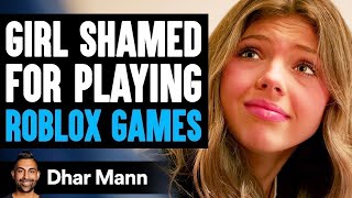GIRL SHAMED For Playing ROBLOX GAMES Ft. @KreekCraft  | Dhar Mann