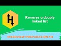 HackerRank Reverse a doubly linked list problem solution in Python | Interview Preparation Kit