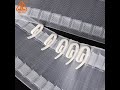 80mm width S Wave curtain runner Ripple Fold Curtain Track curtain Runner wave fold Tape