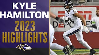 Top Kyle Hamilton Plays From The 2023 Season | Baltimore Ravens