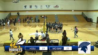 HSSU vs. MO Baptist Women's Volleyball