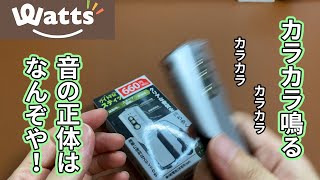 【ワッツ購入品】カラカラ音がする原因が気になる！！スティックFMラジオ