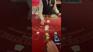 This #blackjack DOUBLE could make me rich? #gambling #casino