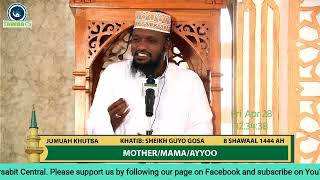 MOTHER/AYYOO- JUMUA KHUTBA