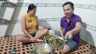 lòng xào dưa cải chua vá ngon @Sáumientay638TV