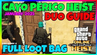 Cayo Perico Heist Duo Guide | Full Stealth \u0026 Elite Challenge Guide 2025 GTA 5 ONLINE After Update