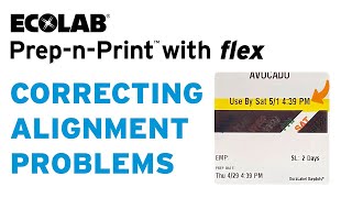 Prep-n-Print with Flex: Correcting Alignment