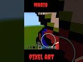 MAEIO PIXEL ART MINECRAFT ME #SHORTS #MINECRAFT #SHORT.