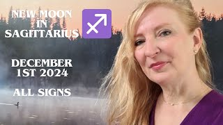 New Moon in Sagittarius December 1st 2024 ALL SIGNS