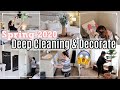 2020 SPRING DEEP CLEAN WITH ME 🌿 BUDGET BEDROOM DECORATE/REFRESH | CLEANING MOTIVATION + HOMEMAKING